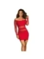 Kleid rot V-9299 von Axami