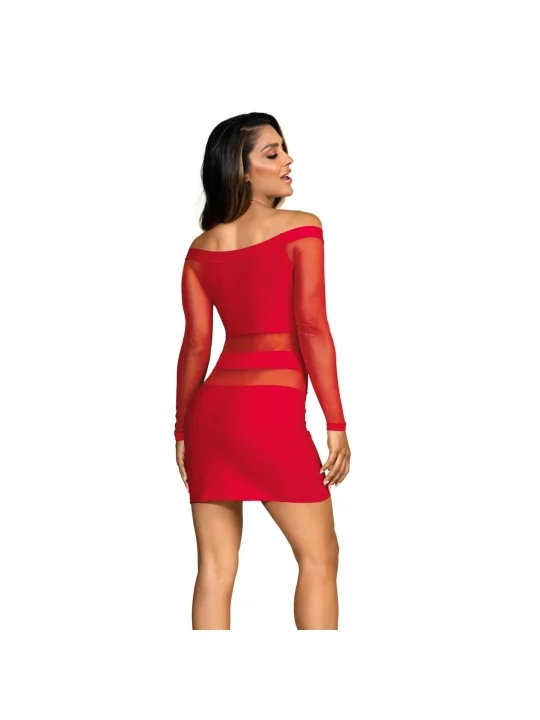 Kleid rot V-9299 von Axami