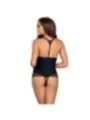 Chiccanta offener Schritt Body schwarz von Obsessive