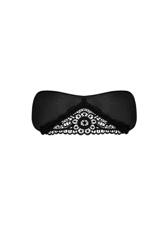 Satinia Maske schwarz von Obsessive