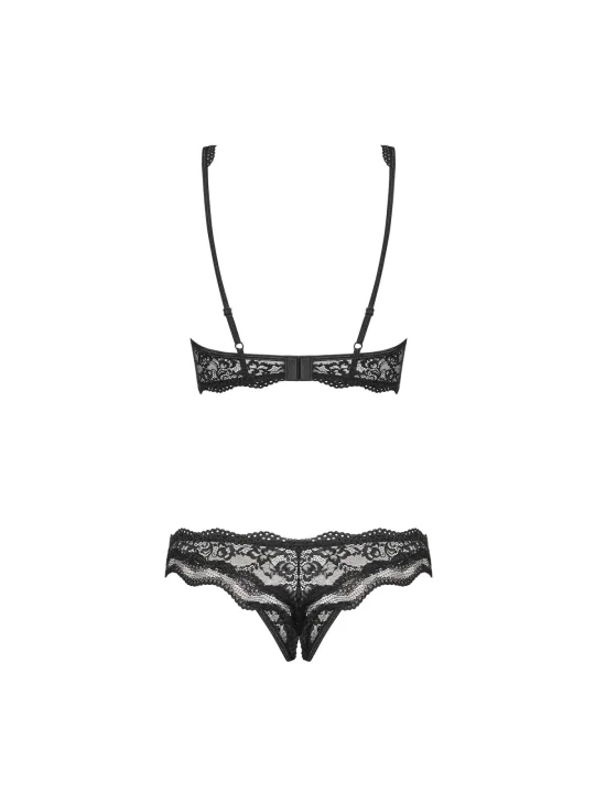 Luvae 2er Set mit Offenen Cups Schwarz von Obsessive