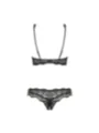 Luvae 2er Set mit Offenen Cups Schwarz von Obsessive