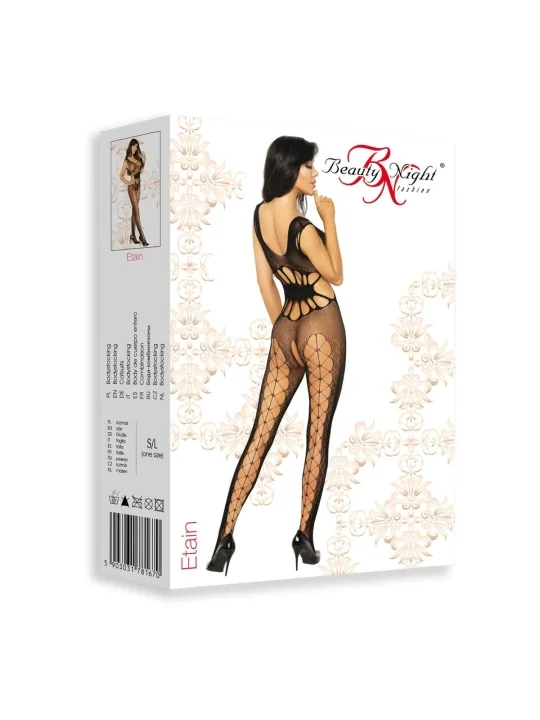 Etain Bodystocking Schwarz von Beauty Night Fashion