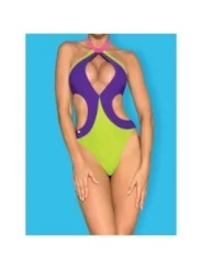 Playa Norte Swimsuit grün-lila von Obsessive