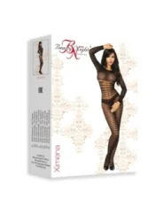 Ximena Bodystocking Schwarz von Beauty Night Fashion