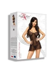 Loretta Chemise & Tanga Schwarz von Beauty Night Fashion