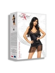 Sandra Chemise & Tanga Schwarz von Beauty Night Fashion