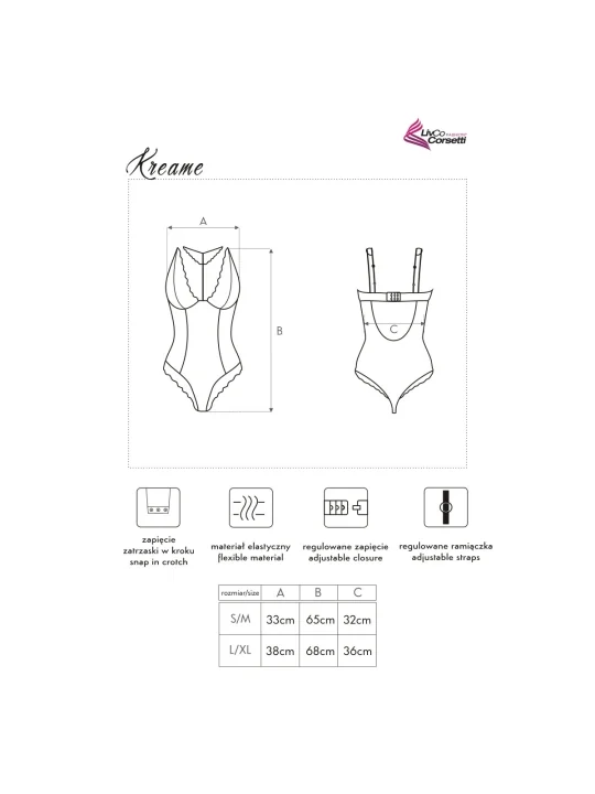 Kreame Body Schwarz von Livco Corsetti Fashion