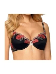 Natali Push-Up Bh Schwarz von Róza