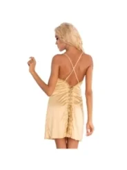 Raber Chemise & Tanga gold von LivCo Corsetti Fashion