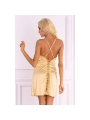 Raber Chemise & Tanga gold von LivCo Corsetti Fashion