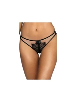 Schwarzer String Ouvert Daphnis von Anais Apparel Luxury Lingerie