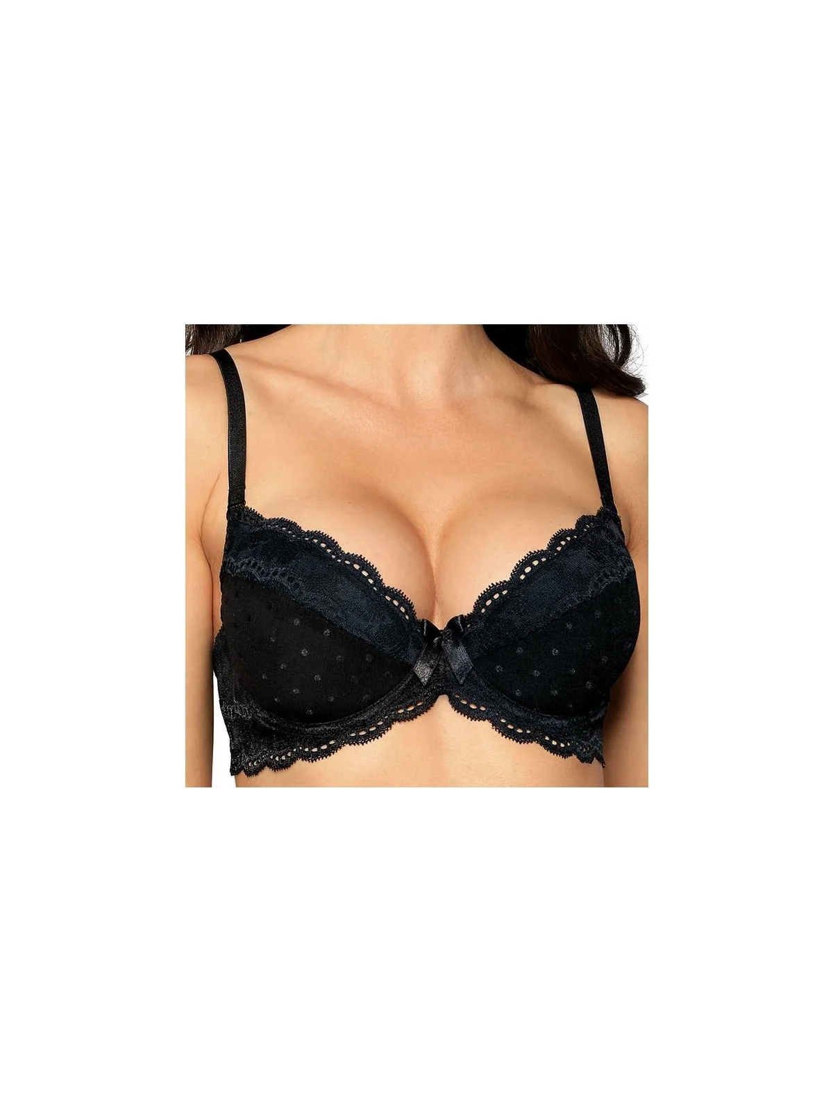 Lagerta Push-Up Bh Schwarz von Róza