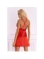 Landim Chemise & Tanga rot von LivCo Corsetti Fashion