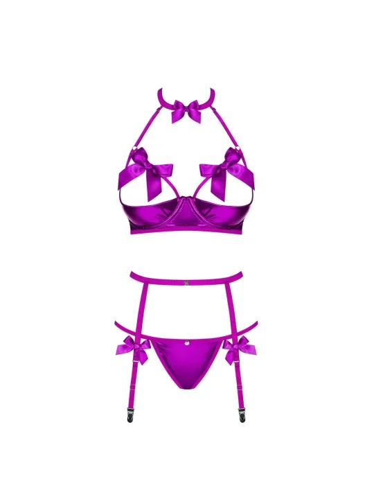 Delishya 3er Set Lila von Obsessive