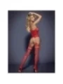 Bodystocking F214 rot von Obsessive