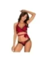 Sensuelia Top & Tanga Rot von Obsessive