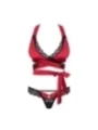 Sensuelia Top & Tanga Rot von Obsessive