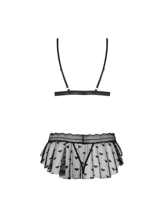 Heartia 3er Set Schwarz von Obsessive