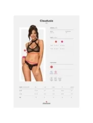 Claudusia Body Schwarz von Obsessive