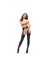 Strip Panty Strumpfhose Schwarz Sp800 von Misso