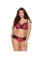 Plus Size Bh Pink-Schwarz V-8461 von Axami Size Plus