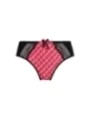 Plus Size Panty Pink-Schwarz V-8463 von Axami Size Plus