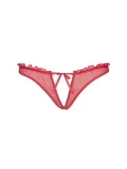 Plus Size String Rot V-8748 von Axami Size Plus