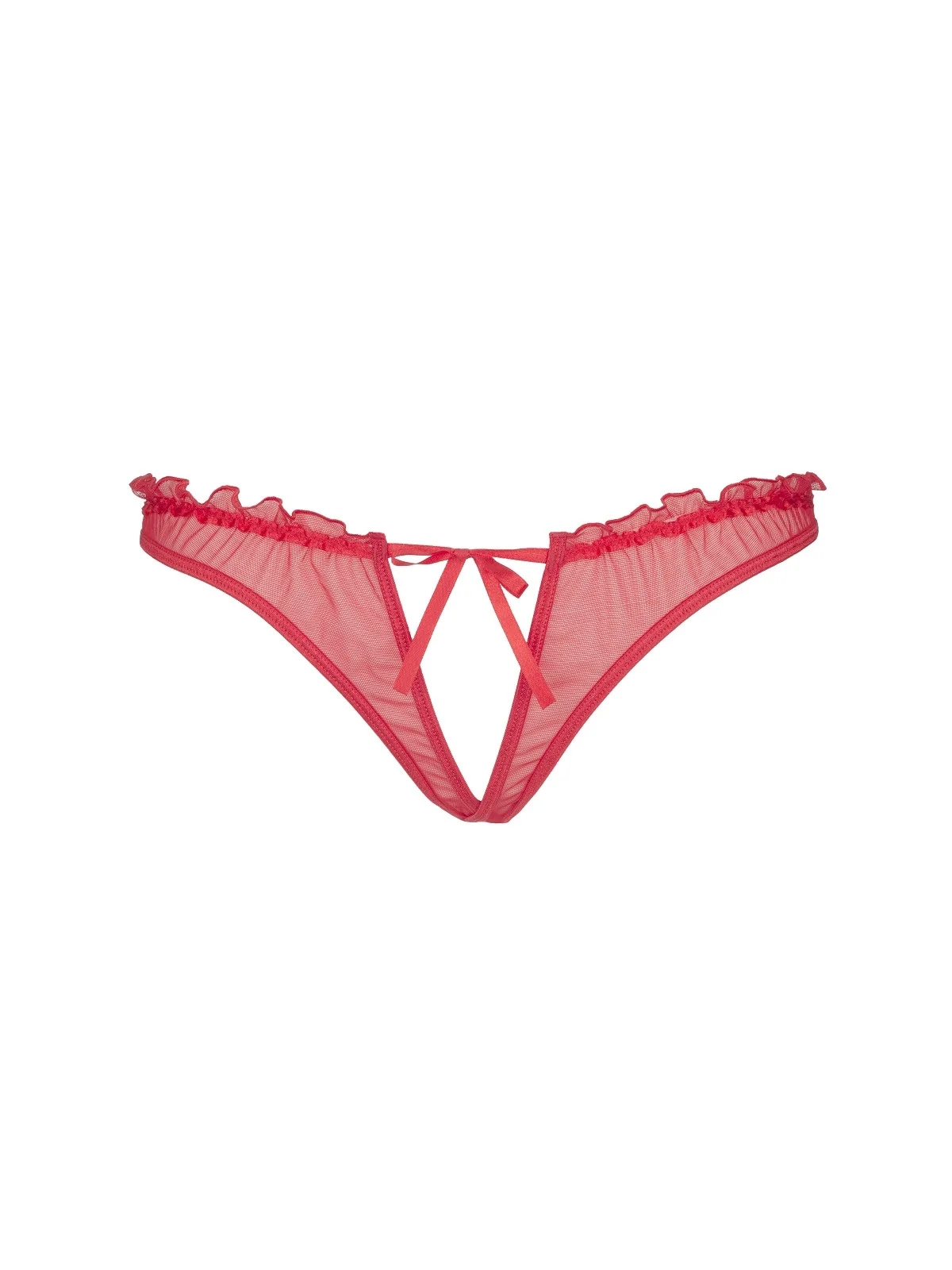 Plus Size String Rot V-8748 von Axami Size Plus