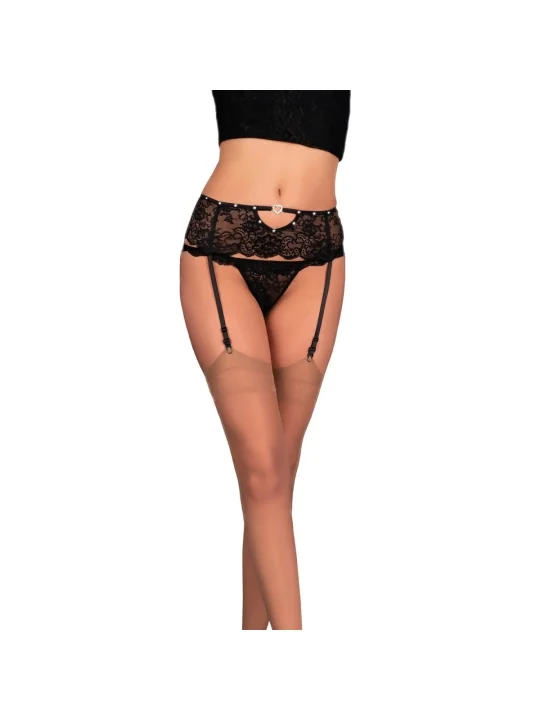 Nita Strumpfgürtel Schwarz von Livco Corsetti Fashion