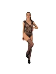 Desdemona Body Schwarz mit Strümpfe von Livco Corsetti Fashion