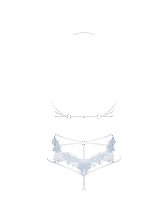 Deilana 2er Set Blau mit Offenen Cups von Obsessive