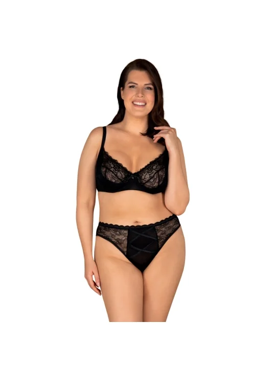 Laurise 2er Set Blac Size Plusk von Obsessive