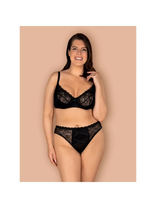 Laurise 2er Set Blac Size Plusk von Obsessive