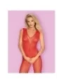 Bodystocking N112 Rot von Obsessive