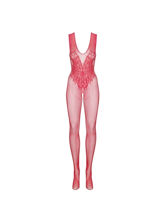 Bodystocking N112 Rot von Obsessive