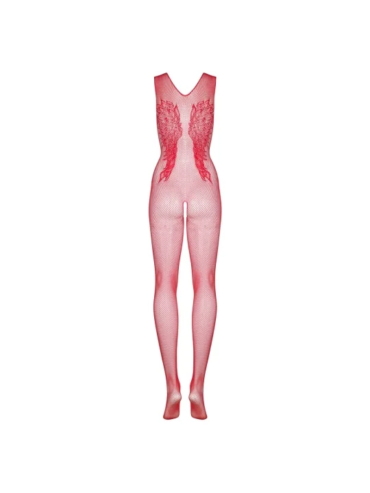 Bodystocking N112 Rot von Obsessive