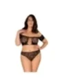 Inessita 2er Set Schwarz Size Plus von Obsessive