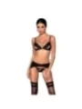 Miley 3er Set mit Ouvert Bh Schwarz von Passion-Exklusiv