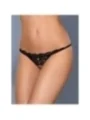 Im Schritt Offener Tanga Schwarz 831-Thc-1 von Obsessive