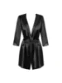 Satinia Robe Schwarz von Obsessive