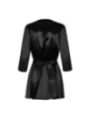 Satinia Robe Schwarz von Obsessive