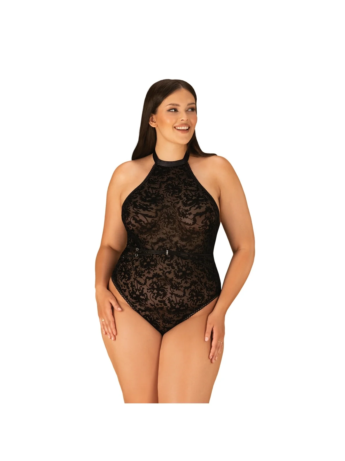 Softily Body Schwarz Size Plus von Obsessive Size Plus