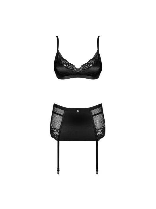 Blanita 3er Set Schwarz von Obsessive