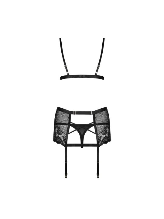 Blanita 3er Set Schwarz von Obsessive