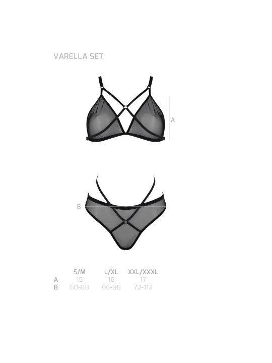 Varella 2er Set Schwarz von Passion Eco Collection