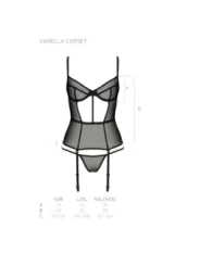 Varella Korsett Schwarz von Passion Eco Collection