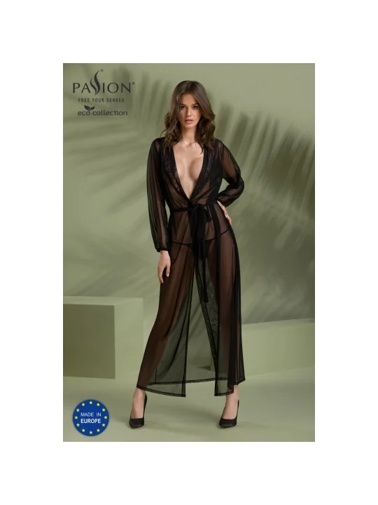 Zinnia Negligee Schwarz von Passion Eco Collection