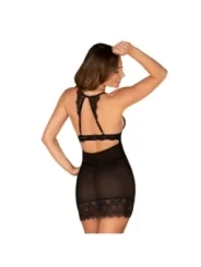 Renelia Chemise & Tanga Schwarz von Obsessive