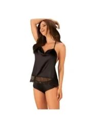 Agatya Top & Shortsies Schwarz von Obsessive